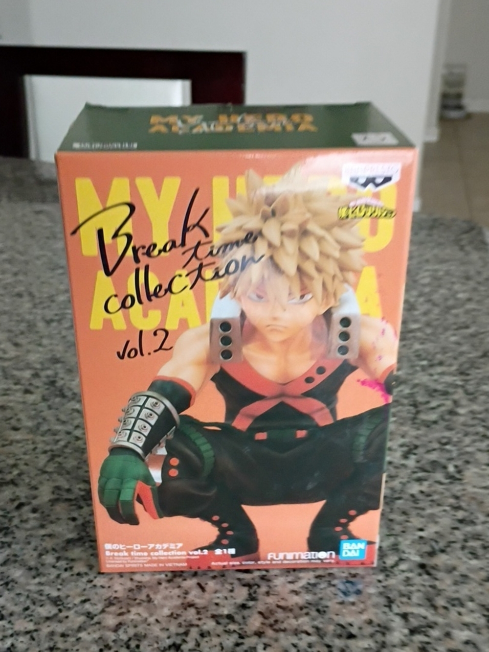 My Hero Academia Break Time Collection Vol.2 Bakugo Figure - Orange & Green